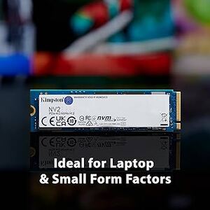 Disco duro Kingston M.2 NV2 - SSD - 2TB - interno - M.2 2280 - PCIe Up to 3500 MB3