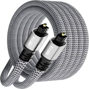 Cable Optical Audio Cable, Slim Optical Cable Digital Audio Cable for Home Theater, Sound Bar, TV2