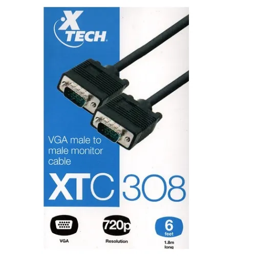 Cable Xtech VGA Monitor XTC-308 1.8m